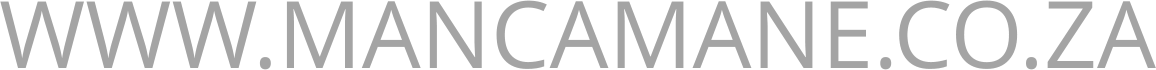WWW.MANCAMANE.CO.ZA
